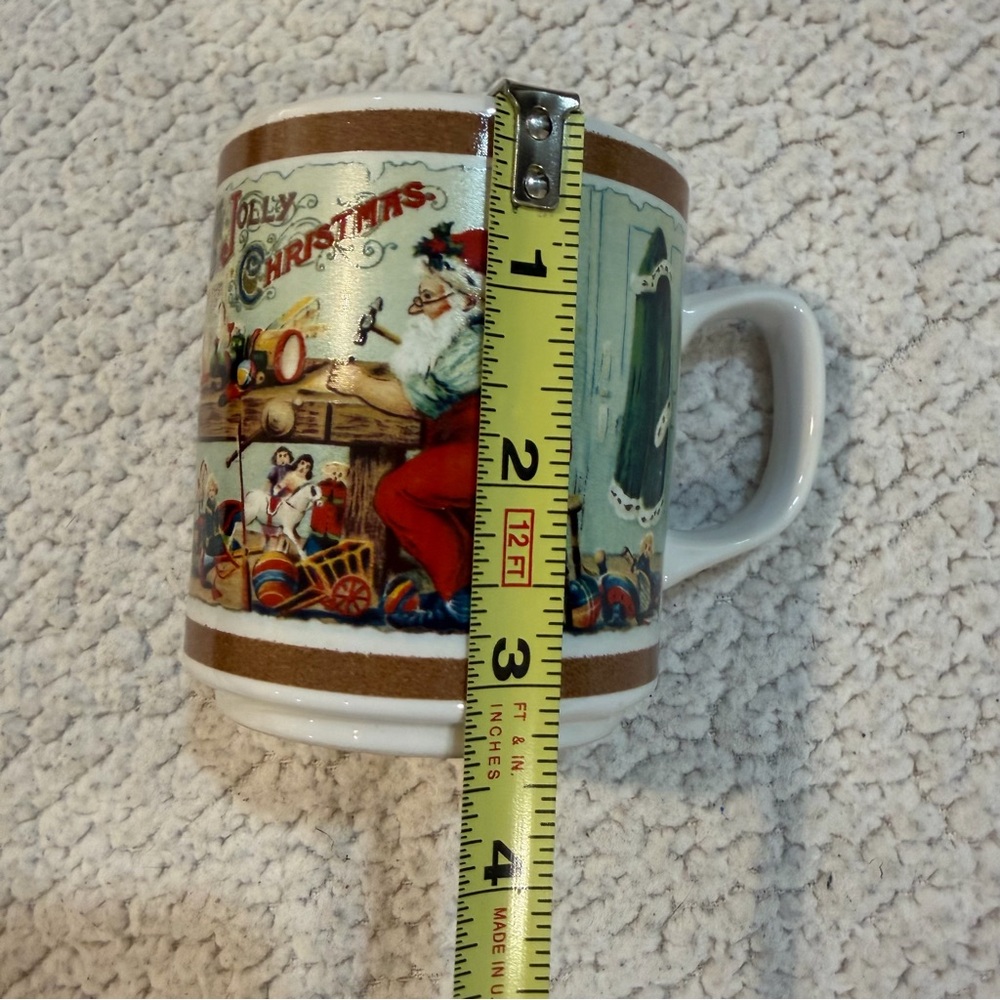 Vintage 1985 Enesco “The Santa Claus Shoppe” Mug – St. Nicholas Circa 1910 - Picture 8 of 10